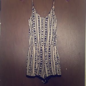 Tribal Print Romper